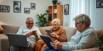 seniorzy w sieci